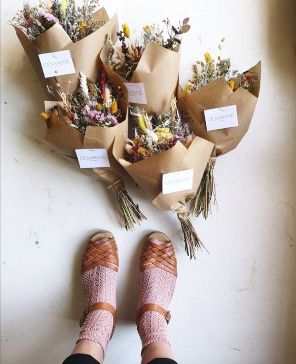 ATELIER BOUQUET DE FLEURS SÉCHÉES